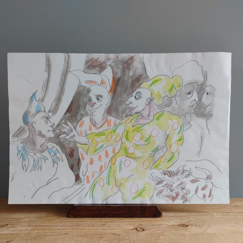 Colourful pencil watercolour - colourful,
