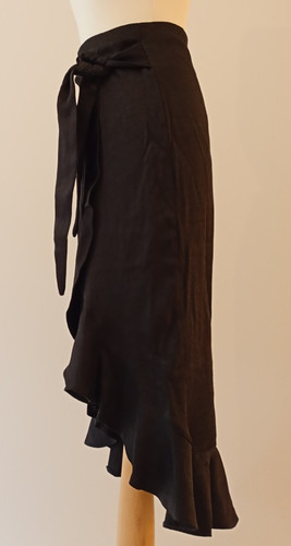 River island skirt - river, black
