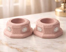Wedgwood..Two Jasperware Pink