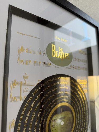 Framed gold foiled art print - foiled,