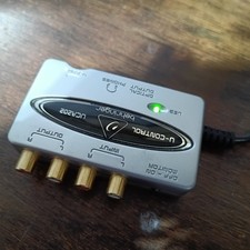Behringer UCA202 U-Control Ultra low-latency 2in/2Out USB/Audio Interface