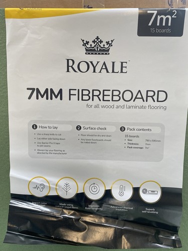 Fibreboard underlay 7mm - underlay,