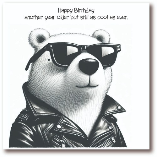 Birthday card for him - him, funny