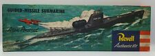 MARITIME : U.S.S. NAUTILUS GUIDED-MISSLE SUBMARINE VINTAGE BOXED  MODEL KIT