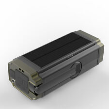 Wind Up Solar AM FM Radio USB Charger Light Torch UK Portable Hand Crank Dynamo