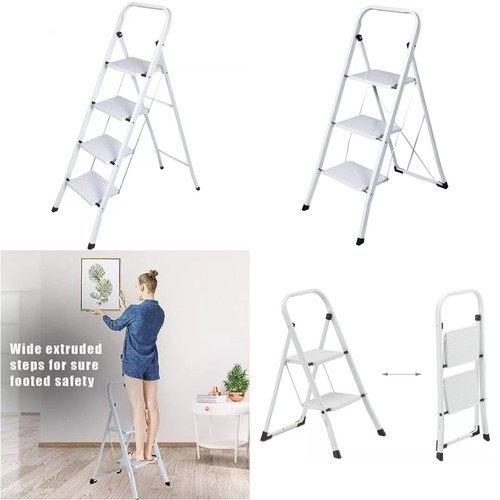 Foldable 4 step ladder - foldable, 3