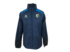 Watford FC Football Rain Jacket Size S Player Issue Mesh Lined Navy Training Kit