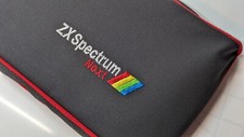 ZX SPECTRUM NEXT - dust cover- graphite grey- embroidered
