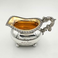 CREAM JUG OLD SHEFFIELD PLATE