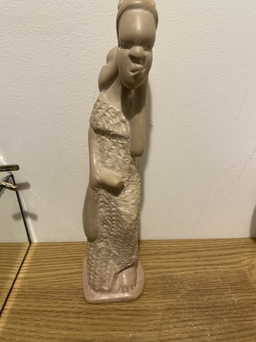 Heavy african sculpture - sculpture, 10-11