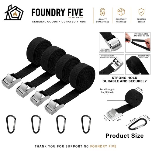 Adjustable tie down straps - tie,