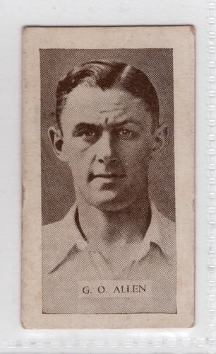 Cricket card allens australia - card,