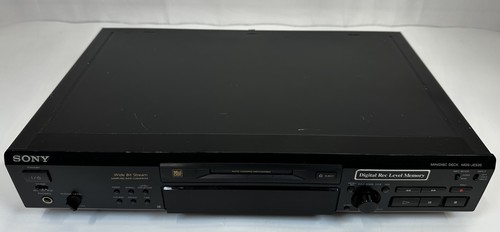 Sony minidisc deck mds je520 - deck, mds-je520
