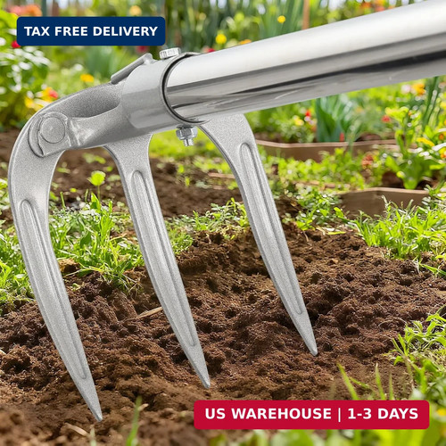 Hand rake garden tool 57 - hand, 57"