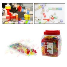 180Pcs Translucent Hollow