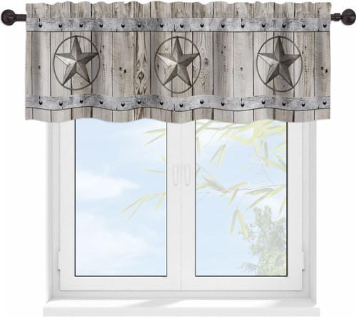 Western country star valance - western,