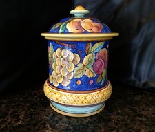Hand Crafted Biscotti Jar