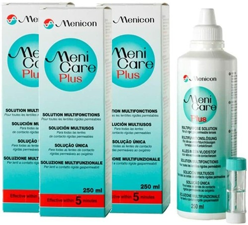 Menicare plus 250ml contact - plus,