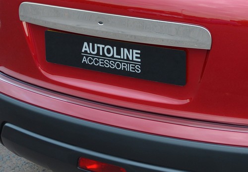 Rear chrome door - rear,