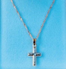 9ct Gold Two Tone Diamond Cut