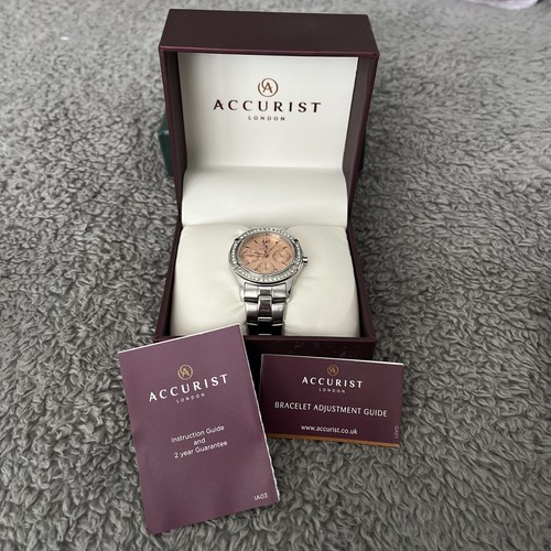 Accurist ladies watch silver - accurist,