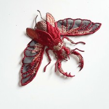 Beetle Deer Handmade Sew-On