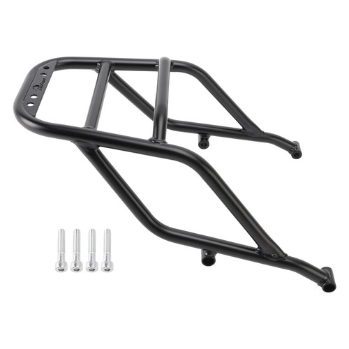 Black rear luggage rack - rear,