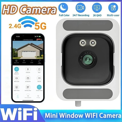 Window security camera wifi - window,