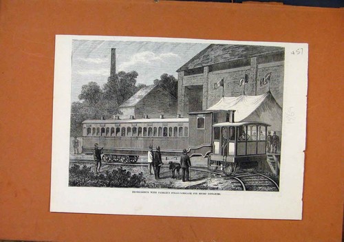 Original old antique print - original,