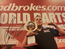 Adrian Lewis Hand Signed Photo