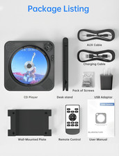 CD Player Portable, Bluetooth