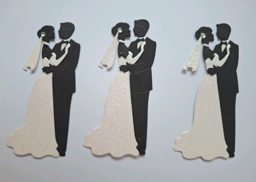 Bride groom die cuts - x,
