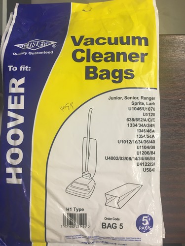 Hoover vacuum cleaner bags - cleaner, h1