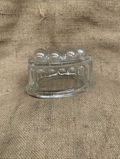 Jelly Mould Vintage Glass