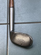 Hickory Golf Club Rare Tom Stewart Rut Niblick Ben Sayers North Berwick C1890