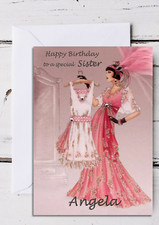 Art Deco Birthday Card