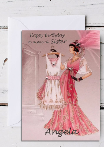 Art deco birthday - art,