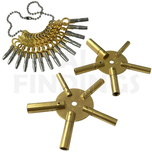 Set clock winding keys - winding,