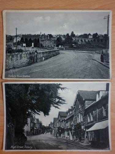 Tisbury wiltshire postcards - 2,