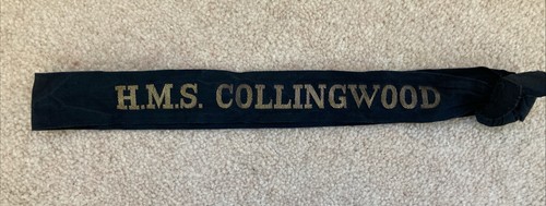 Hms collingwood cap tally - collingwood,