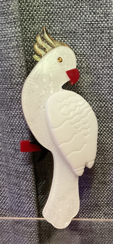 Acrylic cockatoo parrot - acrylic,