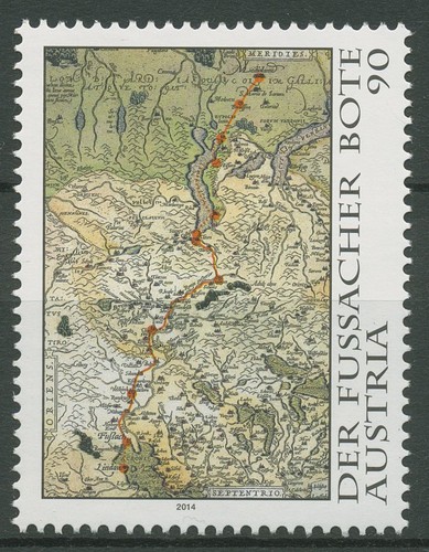 Austria 2014 historical - austria, map
