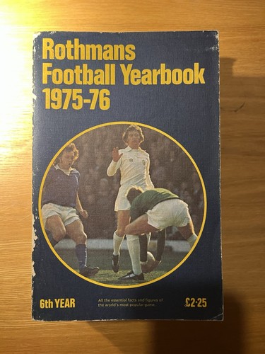 Rothmans football yearbook - rothmans,