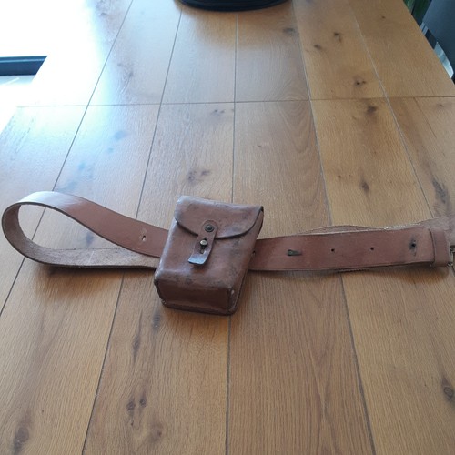 Military ww2 belt dated 1942 - military,