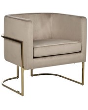 Armchair SIRKKA Velvet Taupe