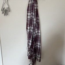 Jigsaw Check Scarf