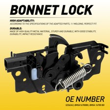 Bonnet Catch Anti Switch Theft