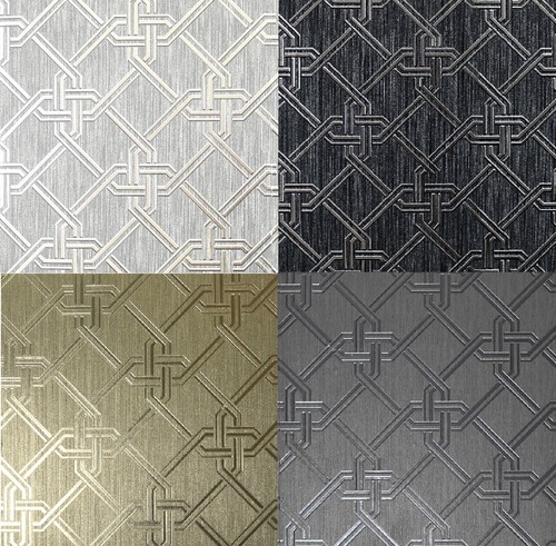 Arthouse gianni foil geometric - gianni,