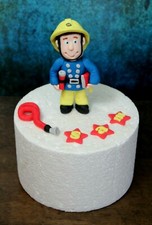 Fireman sam inspired handmade - fireman,