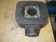 Yamaha YZ 80 1978 Cylinder Head, Barrel,  Intake Rubber Manifold 2j5 49.4mm